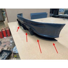 Resim Vw Golf 5 R32 Tampon Flap Flaplar Splitter Bıçak 