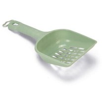 Resim Beeztees Kedi Kumu Küreği, Açık Yeşil, 27x11x5cm 