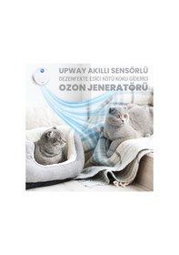 Resim Upway Akıllı Koku Giderici Ozon Cihazı - Banyo, Mutfak Ve Evcil Hayvan Alanları 