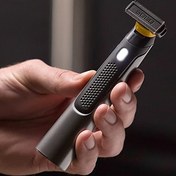 Resim Unisex Elektrikli Vücut Tüyü Tıraş Makinesi - USB Şarj Edilebilir Tam Vücut Tıraş Makinesi, 3 Hız Ayarlı Tıraş, Ergonomik Tasarım ve Erkekler ve Kadınlar İçin Kompakt Seyahat Kutusu, Vücut Tüyü Tıraş Makinesi, Şık Bakım Aracı, Modern Bakım Aracı 