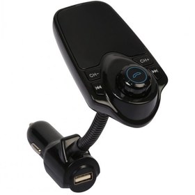 Resim Bluetooth Araç Kiti Usb Fm Transmitter Aux Fm Mp3 Çalar Tf Kart Girişli Akrobat Modülatör 