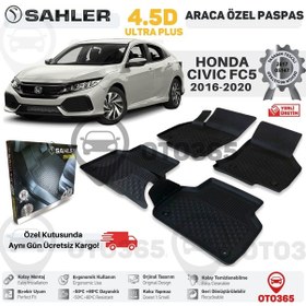 Resim Honda Civic Fc5 Paspas 2016 2020 Arası 4.5D Havuzlu Sahler Paspas 