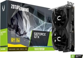 Resim GTX1660 SUPER 6GB ZT-T16620F-10L GDDR6 192bit HDMI DP PCIe 16X v3.0 Zotac