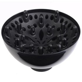 Resim 1 adet Evrensel Berber Salonu Özel Kıvır Kurutucu Büyük Başlıklı Profesyonel Saç Difüzörü Kıvırcık Saçlar için Uygun - Kokusuz, Pil Yok, Elektrik Olmadan Kullanılır 