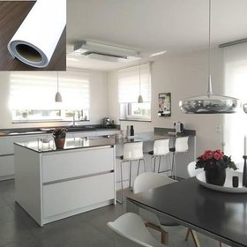 Resim RİMAFOL Rimafol Mat Beyaz Mobilya ve Dolap Kaplama Folyosu 62cmx10m kapfolmat62x10 