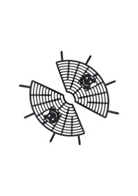 Resim Dashanshop Beyaz 2 Adet Dayanıklı Bisiklet Arka Koltuk Koruma Filesi Ve Plastik Ayaklık Aksesuarları Beyaz 