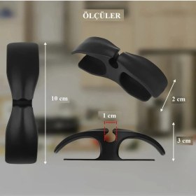 Resim Ciyeska 4 Adet - Çok Amaçlı Kablo Tutucu, Kablo Toparlayıcı ,yapışkanlı Kablo Sabitleyici Düzenleyici 