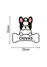 Resim Majo İsimlik French Bulldog 33mx35mm 