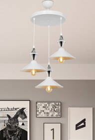 Resim Genel Markalar Axes Beyaz Tepsili Karo Krom 3lü Beyaz Maya 