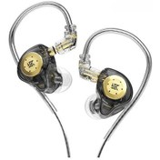 Resim Kz Edx Pro Dinamik Kablolu Kulaklık Hıfı Stereo Bas Müzik Kulakiçi Kulak Spor Black No Mıc Diğer 