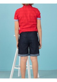Resim Denokids Ollie&Olla Kırmızı Erkek Çocuk Gömlek Çok Renkli 