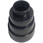 Resim Genel Markalar Aspiratör Borusu Rediksyonu 4 Kademeli Yeni Ürün Davlumbaz Borusu Düşürücü Siyah 