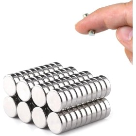 Resim Aiwa 6X3MM Neodyum Mıknatıs - 500 Adet Yuvarlak Güçlü Neodyum Mıknatıs 