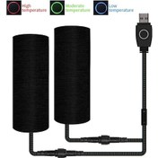 Resim Sones Zh-974d1 3 Seviyeli Sıcaklık Kontrolü Motosiklet Kanca Ve Döngü Bağlantı Elemanı Akıllı Isıtmalı Kavrama 