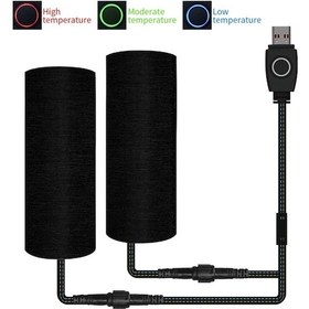 Resim Sones Zh-974d1 3 Seviyeli Sıcaklık Kontrolü Motosiklet Kanca Ve Döngü Bağlantı Elemanı Akıllı Isıtmalı Kavrama 