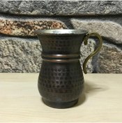 Resim EFEMİR Oksitli Bakır Maşrapa 