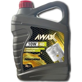 Resim Awax 10W-40 Motor Yağı 4 L 