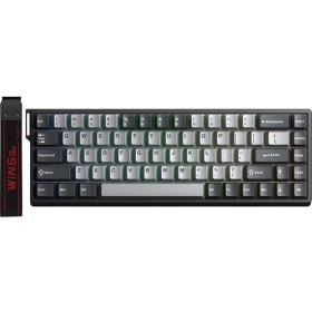 Resim Aula Win68 He Pro Manyetik Klavye Rapid Trigger Xingyi Switch 8000Hz RGB TKL Hot Swap Oyuncu Klavyes 