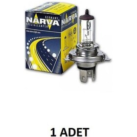 Resim 24v H4 75/70w Halojen Ampul 43t Tırnaklı Narva 48892 64196 1 Adet 