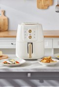 Resim Genel Markalar Karaca Air Pro Cook Manuel Xl Airfryer Krem Gold 