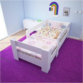 Resim Myniture Ninnimo Montessori Beyaz Mdf 90x190 Yatak Uyumlu My101 Karyola 