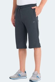 Resim Slazenger VILJA I Erkek Cepli Kapri Koyu Gri Şort 