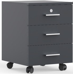 Resim Uzay Ofis Slide Keson - Antrasit 