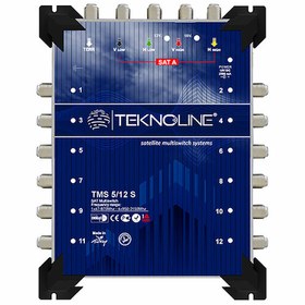 Resim 5X12 Sonlu Multiswitch Uydu Dağıtım Santrali Teknoline 