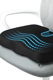 Resim Ankaflex Ortopedik Oturma Minderi Visco Simidi Simit Visco Ortopedik Yastık Oturma Yastığı 