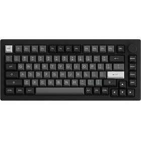 Resim Akko 5075B Plus Black Silver Dracula Switch RGB Kablosuz Mekanik Oyuncu Klavye 