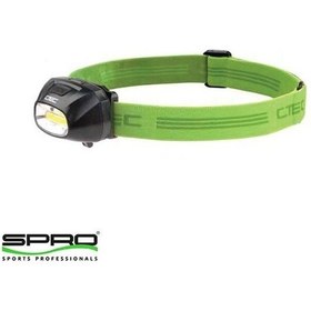 Resim Spro Sphl 210 Led Kafa Lambası Siyah - Yeşil 