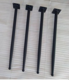 Resim Demontepark Metal Ayak, Masa Ayağı, Lüks Siyah Masa Ayağı 