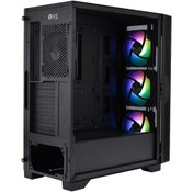 Resim Thermaltake Versa T25 550W 80+ Argb 3X120Mm Fan Tempered Glass Pencereli Oyuncu Kasası Ca-3R5-55M1We-00 