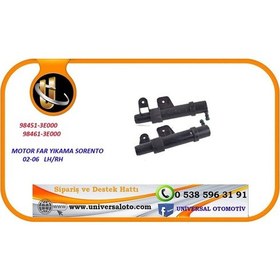 Resim Far Yıkama Motoru Sorento 2002 2006 Sol 