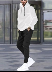 Resim classy moda Eşofman Takımı - 2lü - Alt-üst - Kapüşonlu - 3 Iplık Şardonlu - 