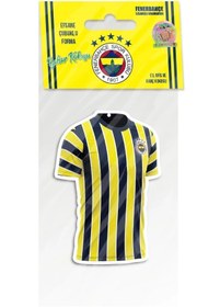 Resim Fenerbahçe Resmi Lisanslı Çubuklu Forma Oto Kokusu Bahar Araç Kokusu 