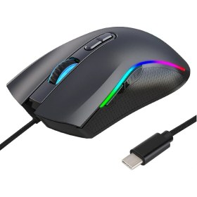 Resim Sones Hxsj A869 Type-c 7200 Dpi 6 Modlu Ayarlanabilir 7 Tuşlu Rgb Işıklı Kablolu Oyun Faresi Diğer 