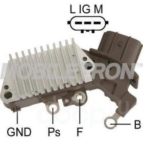 Resim Mobiletron 12V ALTERNATÖR KONJEKTÖR (YAN OVAL SOKET 3 FİŞ) (M-IG-L) TOYOTA 