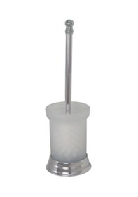 Resim Çelik Banyo Paslanmaz Pirinç Ottoman Set Üstü Klozet Fırçası 