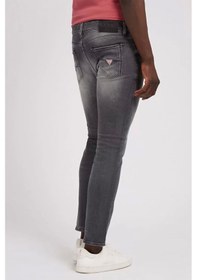 Resim Guess Erkek Denim Skinny Fit Jeans Gri 