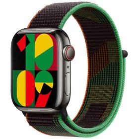 Resim Teknodur Watch 38mm Uyumlu Krd-03 Hasır Kordon-black Unity 