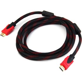 Resim Concord C-514 3m Metre 1080P Hasır Örgülü HDMI Kablo 