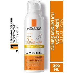 Resim La Roche Posay Anthelios XL Ultra Light Güneş Koruyucu Vücut Misti SPF50+ 200ml 