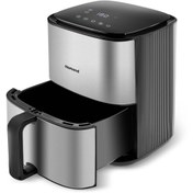 Resim Empressco Çok Renkli 4.2L Inox Hava Fırını, Sağlıklı ve Pratik Pişirme Cihazı 