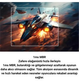 Resim Lg Ultragear 24GS50F-B 24" 1 Ms Full Hd 180 Hz Oyuncu Monitörü - Va Panel 