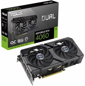 Resim AyrStore ASUS GEFORCE 8GB RTX4060 DUAL OC EVO EDITION GDDR6 128 Bit DLSS DUAL-RTX4060-O8G-EVO HDMI 3xDP 