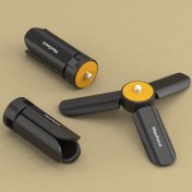 Resim MINIFOCUS DJI Pocket 3/2, Action 2/3/4, DJI OM 6/5/4, OSMO Mobile 3 için GoPro Mini Tripod & Stand - Hafif ABS Stabilizör Gimbal Benzeri Tasarım, Ergonomik Tutuşlu Kompakt 3 Ayaklı Tabanca Akıllı Telefonlar ve Kameralarla Uyumlu Vloglama Canlı Çekimi Zaman Atlaması ile Panoramik Fotoğraflar İçin Taşınabilir Min 