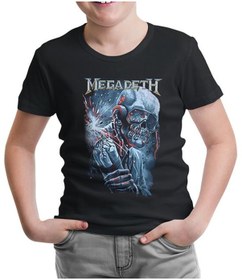 Resim Megadeth Siyah Çocuk Tshirt 