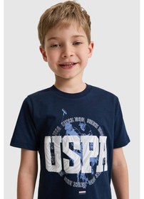 Resim U.s. Polo Assn. Erkek Çocuk Lacivert Pijama Takım 50326820-vr033 