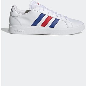 Resim Adidas Grand Court Base 2.0 Spor Ayakkabı Gw9251 Beyaz Saks Mavi Beyaz Saks Mavi 